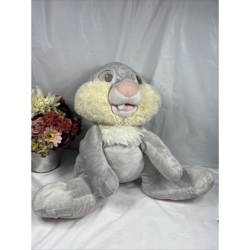 Disney Store Authentic Plush Thumper Bunny Rabbit Big Feet Bambi 19"